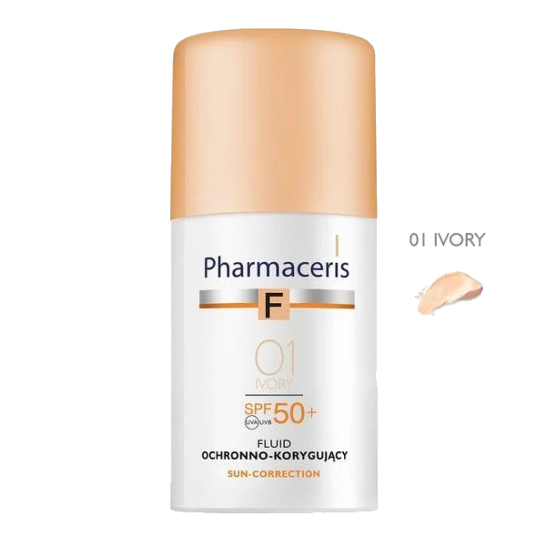 PHARMACERIS Ecran FDT Ivory 01 SPF50+