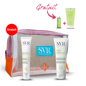 SVR Crème Solaire + Sebiaclear Hydra + 3 Cadeaux Offerts