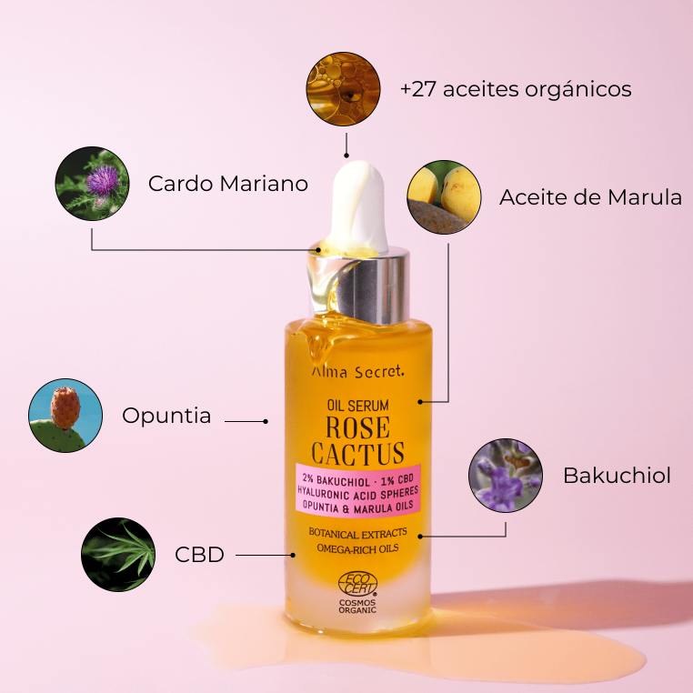 ALMA SECRET Sérum Visage Rose Cactus – Image 4