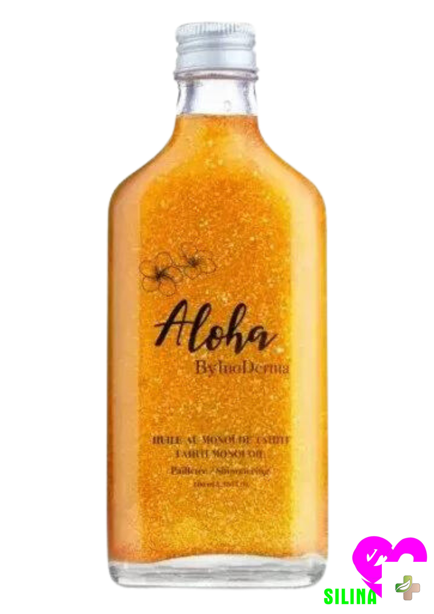 Aloha By Inoderma Huile De Monoi De Tahiti Pailletée Gold