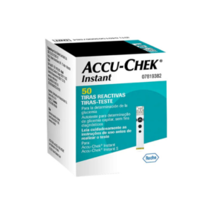 ACCU CHEK Instant Bandelettes Test Glycémie 50 Unités