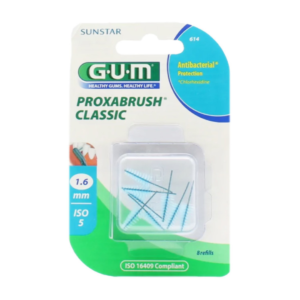 GUM Recharge Brossettes Interdentaires Proxabrush Classic
