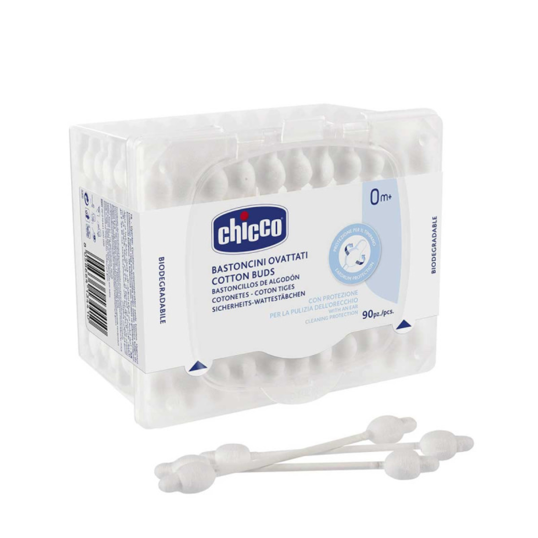 CHICCO Coton Tige Avec Protection De Tympan 0M+