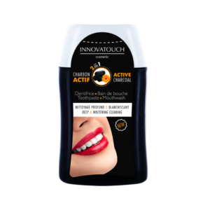 INNOVATOUCH Dentifrice Bain De Bouche 2 En 1 Au Charbon