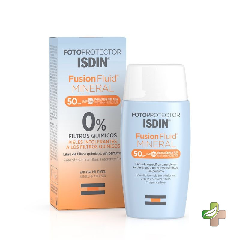 ISDIN FOTOPROTECTOR FUSION FLUIDE MINÉRAL SPF 50+ 50 ML