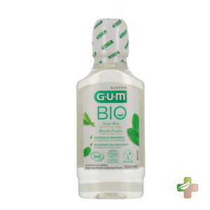GUM BIO BAIN DE BOUCHE MENTHE FRAICHE AVEC ALOE VERA 300ML