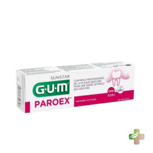 GUM PAROEX GEL DENTIFRICE ANTIPLAQUE 75 ML