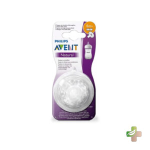 AVENT TETINES NATURAL 6M+ SCF044/27