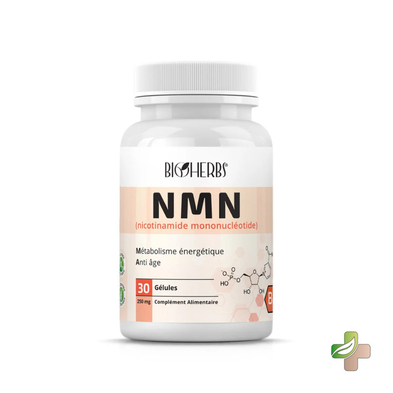 BIOHERBS NMN NICOTINAMIDE MONONUCLEOTIDE 30 GELULES