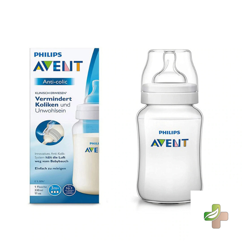 AVENT BIBERON ANTI COLIQUE 3M+ 330ML SCF816/61