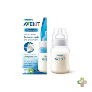 AVENT BIBERON ANTI COLIQUE 1M+ 260ML