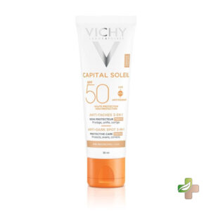Vichy Capital Soleil Soin Anti Taches Teinte 3En1 Spf50+, 50Ml