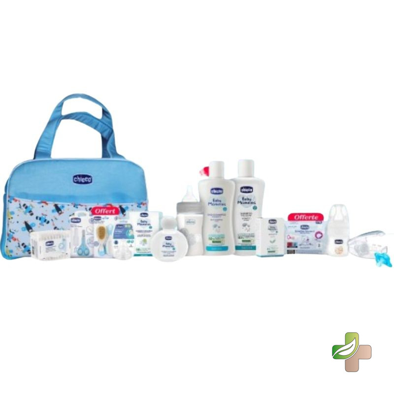 Chicco Sac De Maternité 12 Articles + Sac Offert (Bleu)