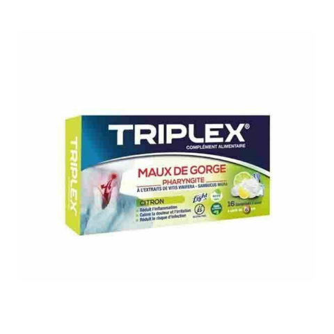 TRIPLEX Maux De Gorge Citron
