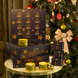 BAYU Coffret 12 bougies 12 parfums
