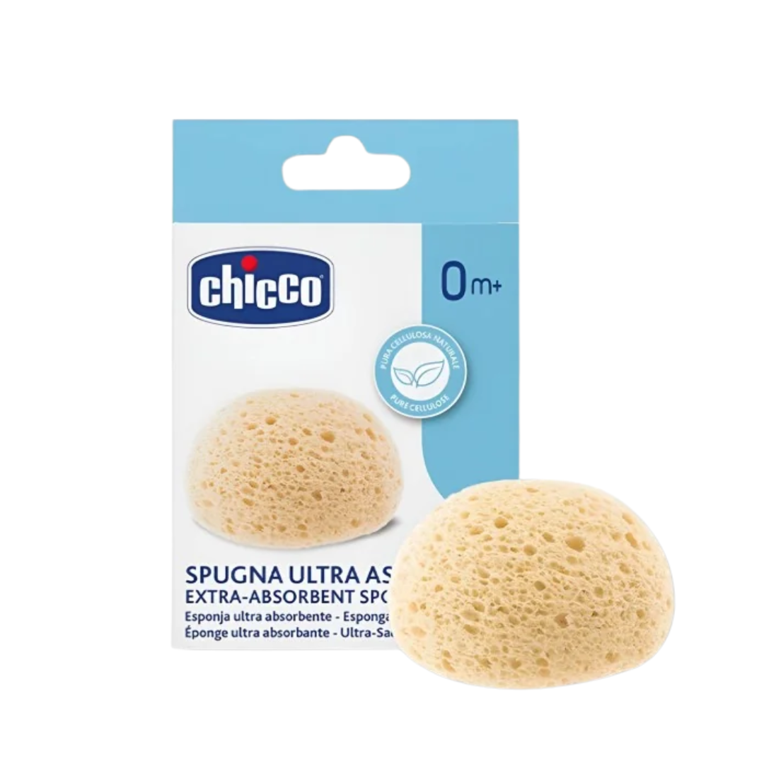 CHICCO Baby Moment Eponge Ultra Absorbante 0M+