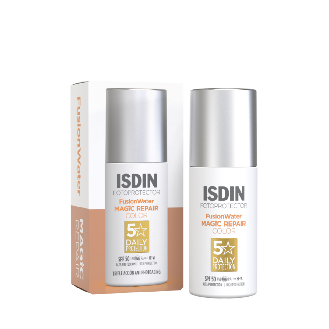 ISDIN Fusion Water MAGIC Repair Color SPF50
