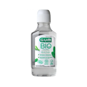 GUM Bain De Bouche Bio Menthe Fraiche Avec Aloe Vera