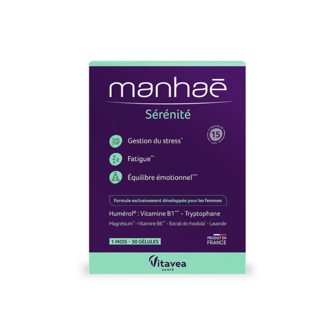 VITAVEA Manhaé Sérénité 30 Gélules