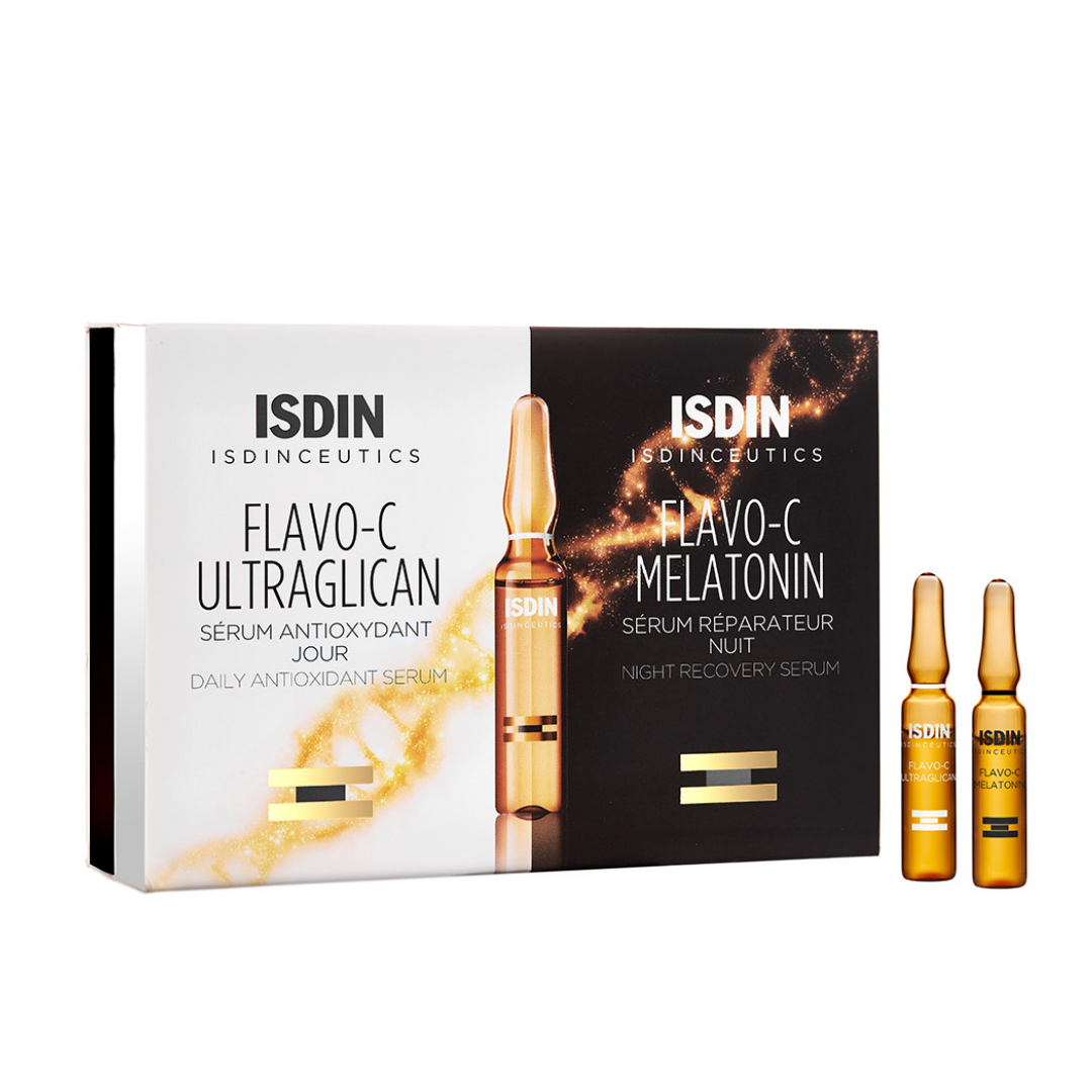 ISDIN ISDINCEUTICS Flavo-C Melatonin & Ultraglican – 2x10 Amp