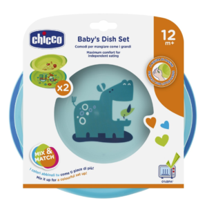 CHICCO Kit D'assiettes 12m+