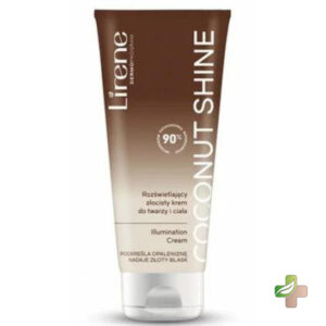 Lirene Coconut Shine Creme Illuminatrice Doree Visage Corps 150Ml