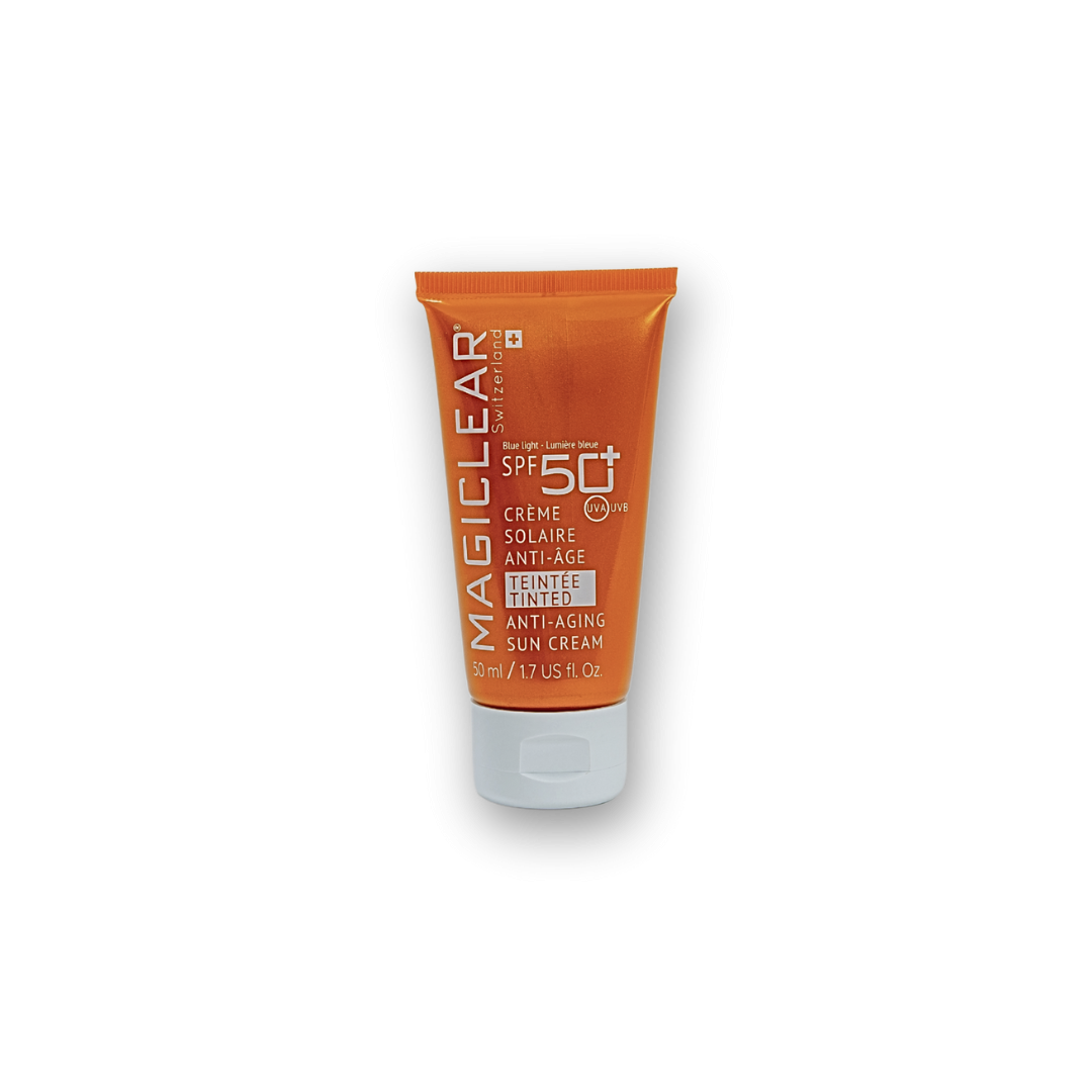 MAGICLEAR l Crème Solaire Très Haute Protection Teintée SPF 50+ PA+++