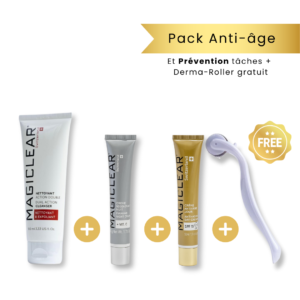 MAGICLEAR Pack Anti-âge + DermaRoller gratuit