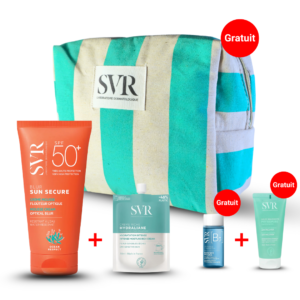 SVR SUN SECURE Blur + HYDRALINE Crème + 3 Cadeaux