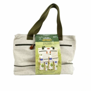 MUSTELA Sac Maternite Bio Vert