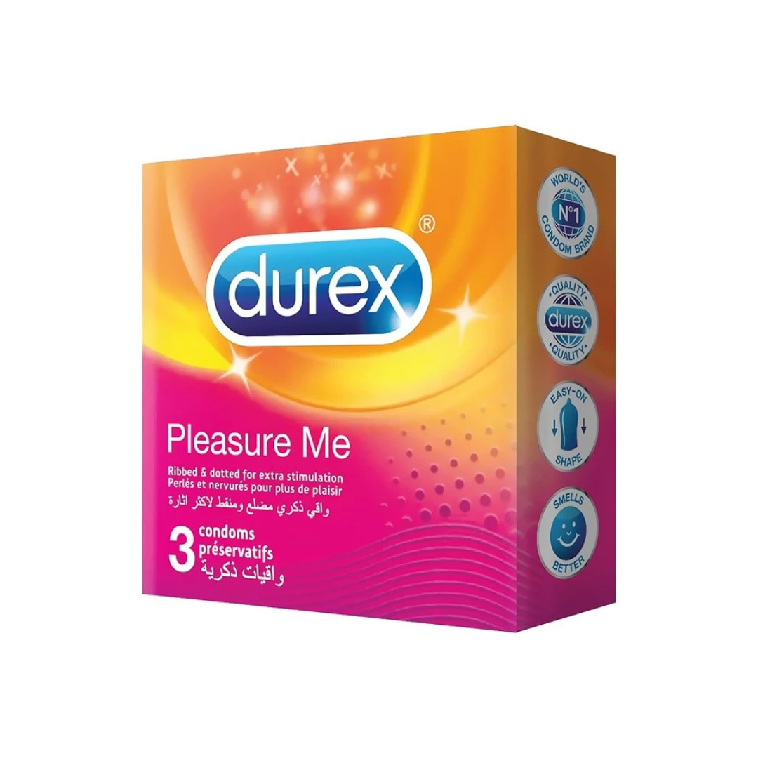 DUREX Pleasure Me Preservatifs X3
