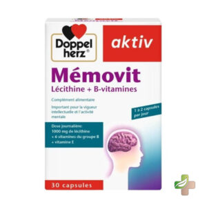 Aktiv Memovit Lécithine + B-vitamines 30 Gélules