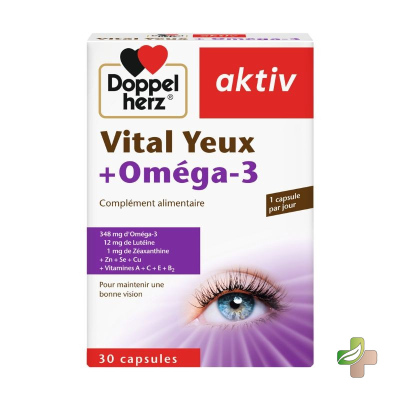 Aktiv Vital Yeux +Omega-3, 30 Capsules