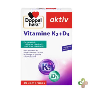 AKTIV Vitamine K2+D3 30 Comprimés