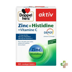 AKTIV Zinc + Histidine + Vitamine C 30 Comprimés