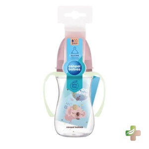 Biberon Col Large Polypropylène Sleepy Koala Rose-35/238_pin 240ml