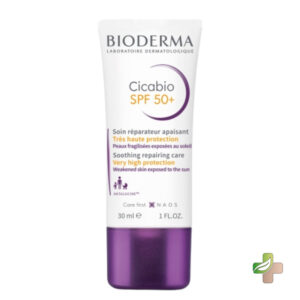Bioderma Cicabio Spf50+ Soin Reparateur Apaisant 30Ml