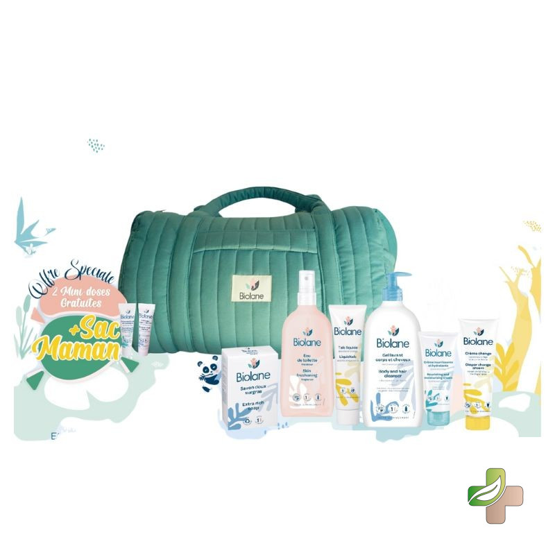 Biolane Sac Maman Bleu+2 Mini Doses
