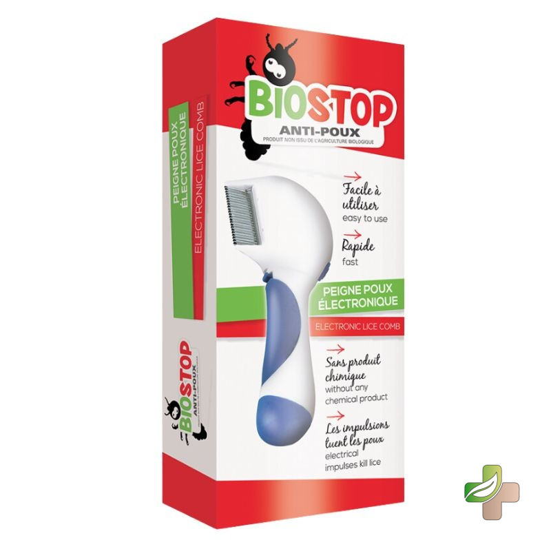Biostop Peigne Anti Poux Electrique