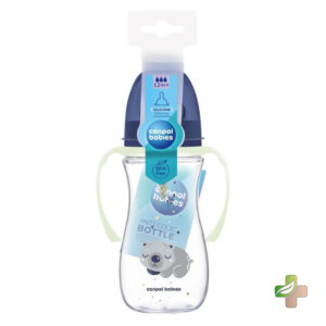 Canpol Biberon Col Large Anticolique Sleepy Koala Bleu Ref 35/238, 300ml