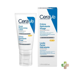 CeraVe Crème Hydratante Visage SPF 25, 52 Ml
