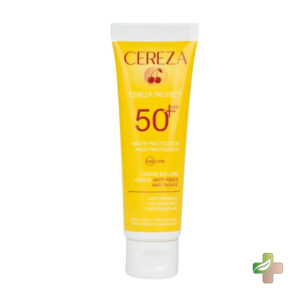 Cereza Crème Solaire Anti-Age Anti-Taches Spf 50+ 50 ML