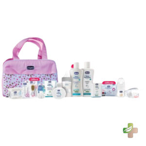 Chicco Sac De Maternité 12 Articles + Sac Offert (Rose)