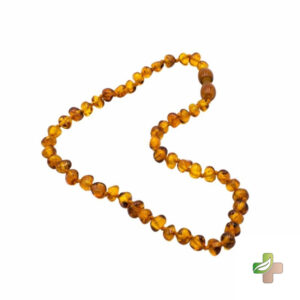 Collier De Dentition En Ambre