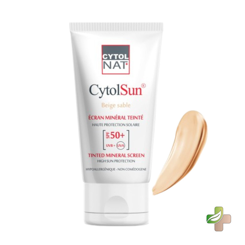 Cytol Cytolnat Cytolsun Ecran Spf50+ Teinté Beige Sablé