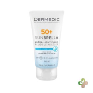 Dermedic Sunbrella Crème Solaire Spf 50+ Peaux Mixtes À Grasses 50 Ml