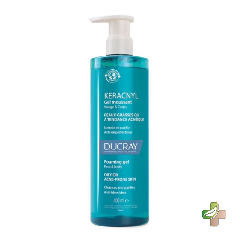 Ducray Keracnyl Gel Moussant 400Ml