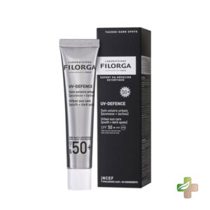 Filorga UV Defence – Écran Solaire urbain – jeunesse + tâches – spf50+ – 40ml