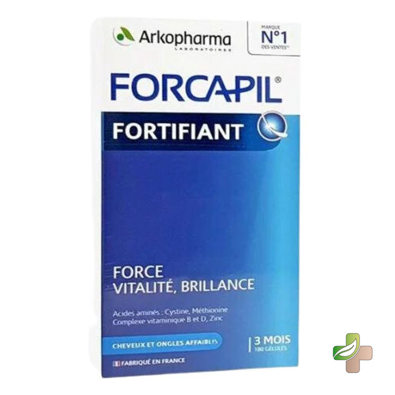 Forcapil Cheveux Et Ongles 180 Gelules