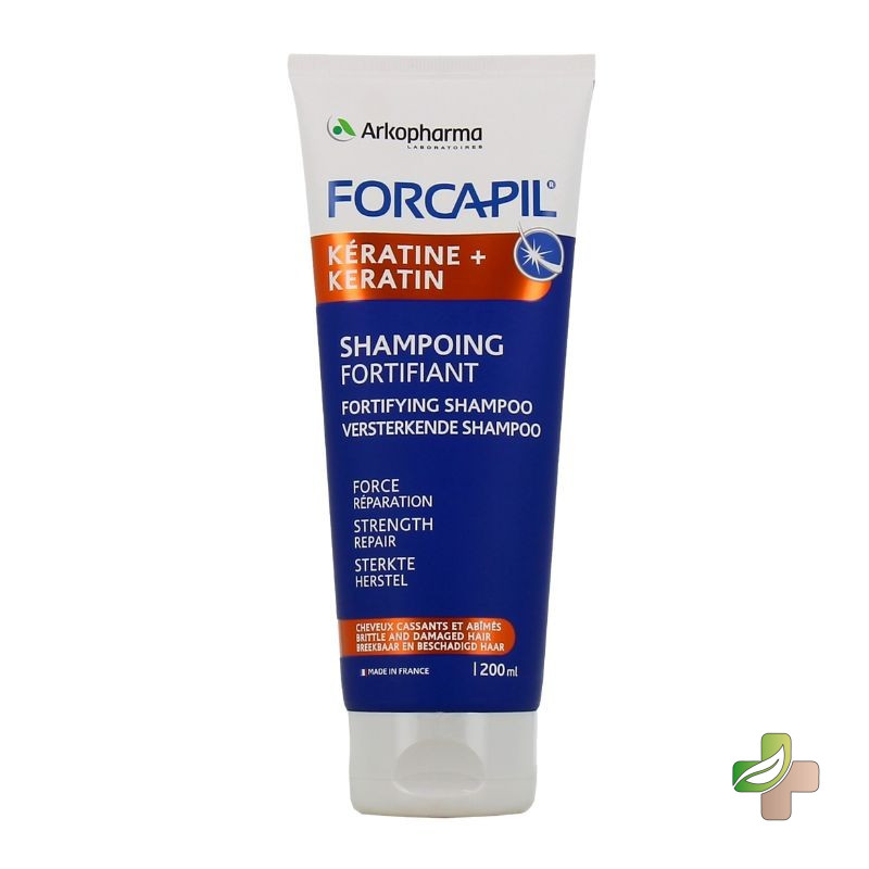Forcapil Kératine+ Shampoing Fortifiant 200 Ml